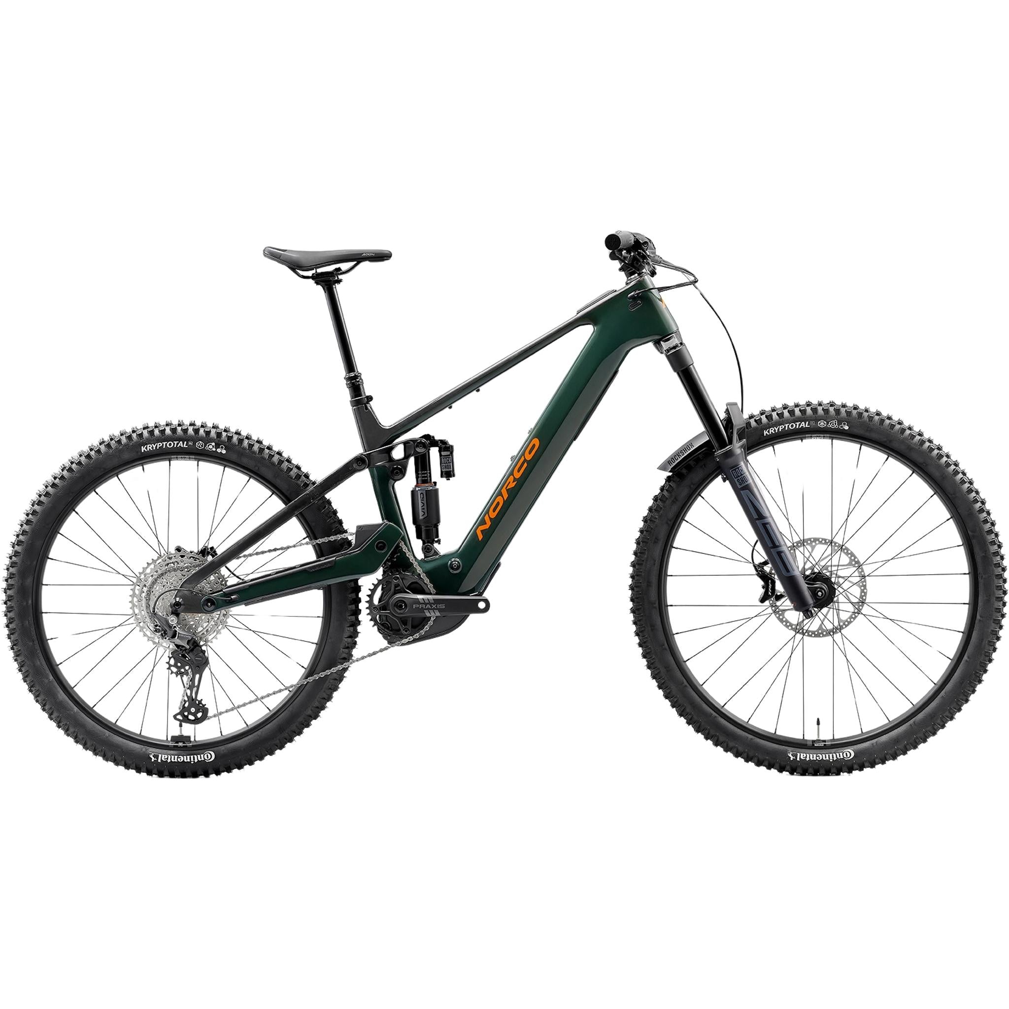 Norco Range VLT CX C2 Electric Enduro Bike Sage Slate/Raw Black