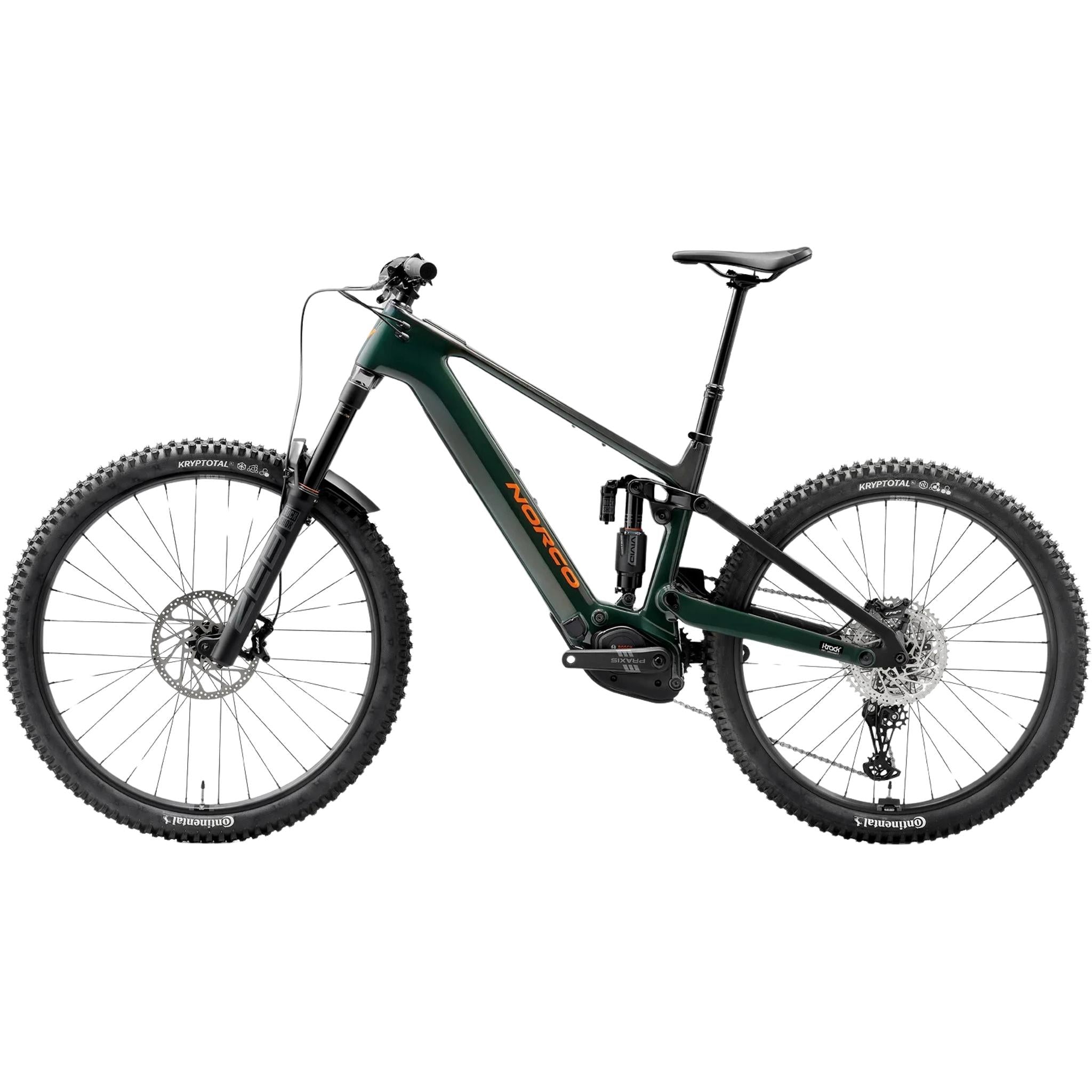 Norco Range VLT CX C2 Electric Enduro Bike Sage Slate/Raw Black