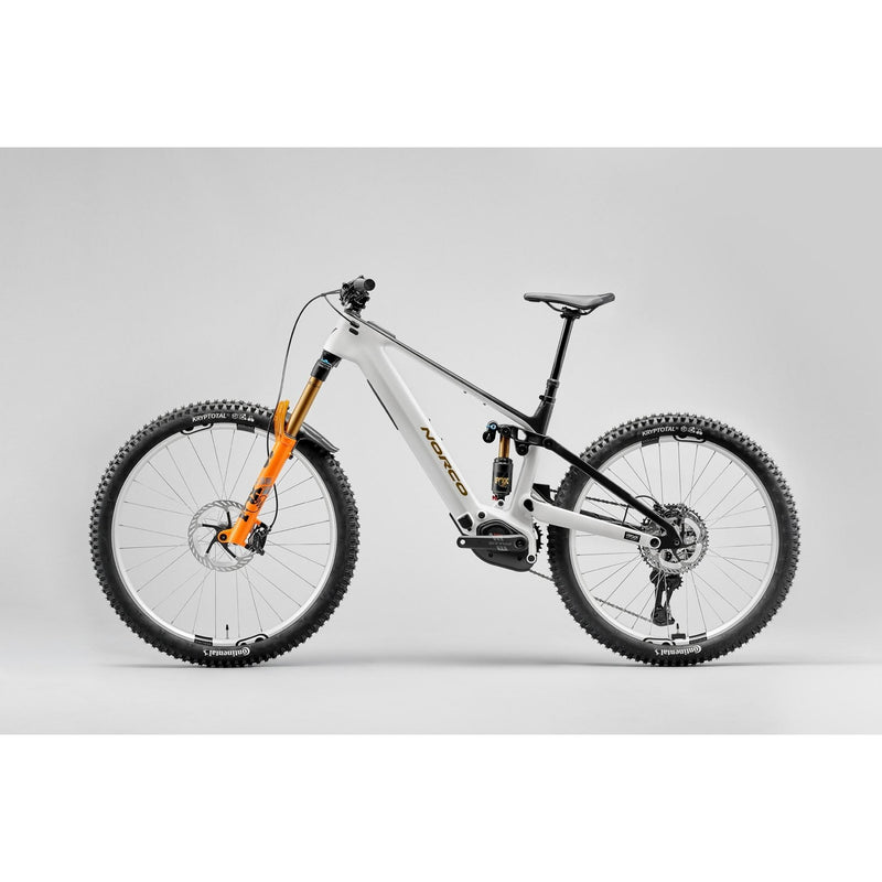 Norco Range VLT CX Electric Enduro Bike White/Raw Carbon