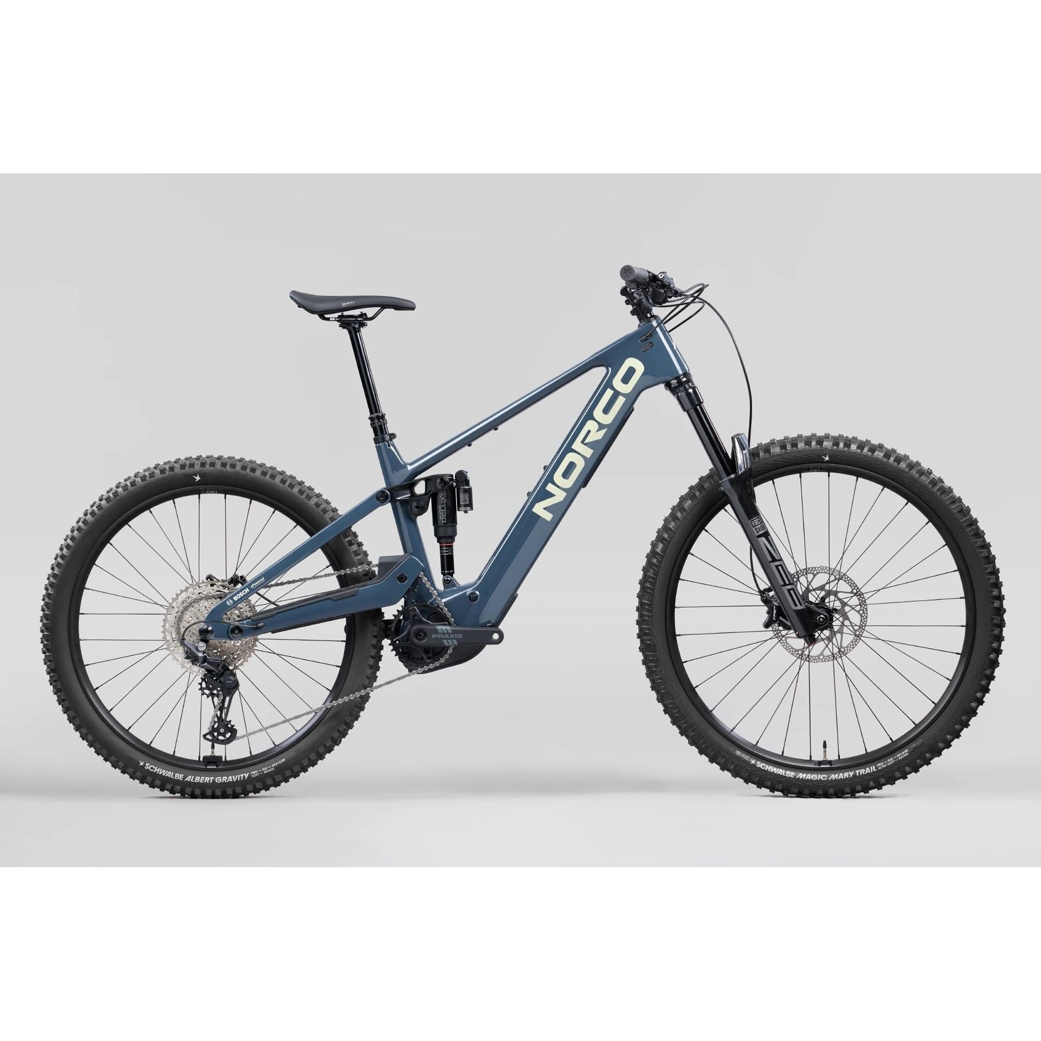 Norco Sight VLT CX C3 150 Electric Enduro Bike Smoke Grey
