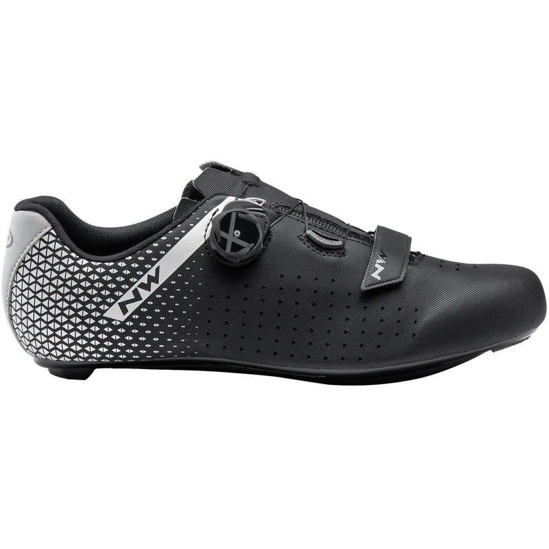 Northwave Core Plus 2 Road Shoes Black/Silver