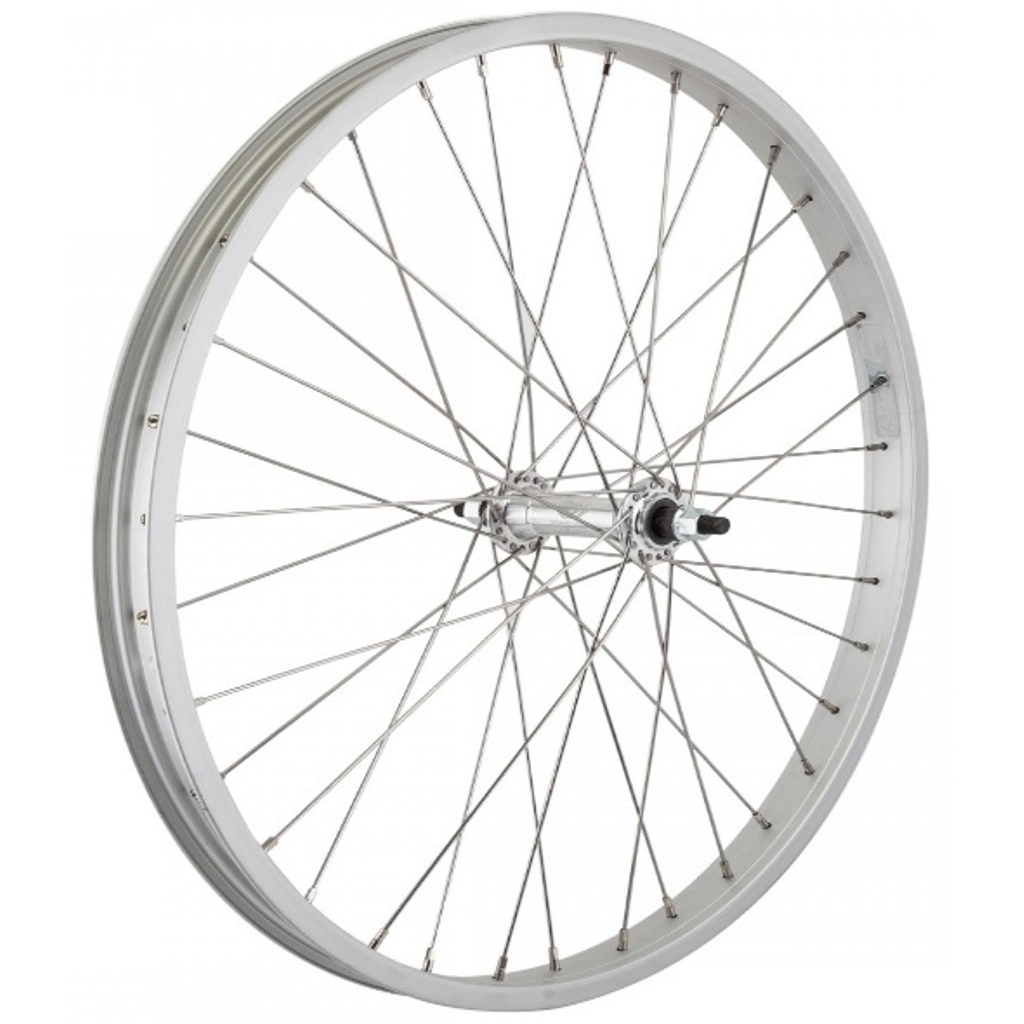 On Track 20" Front Wheel Alloy Silver