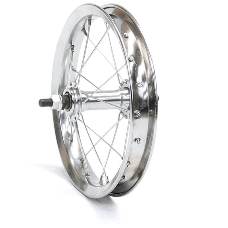 On Track Wheel 12" Front Chrome Steel