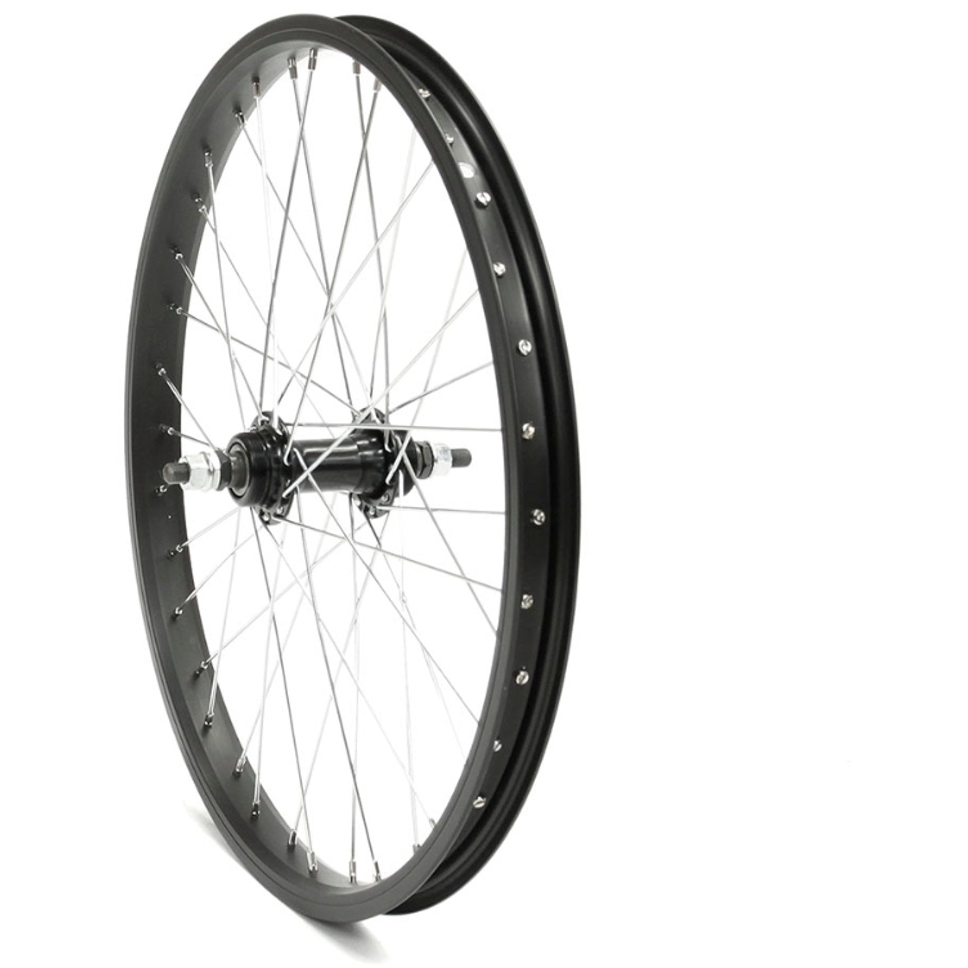 On Track Wheel 20 x 1.75" Rear Alloy Steel Single Speed Black