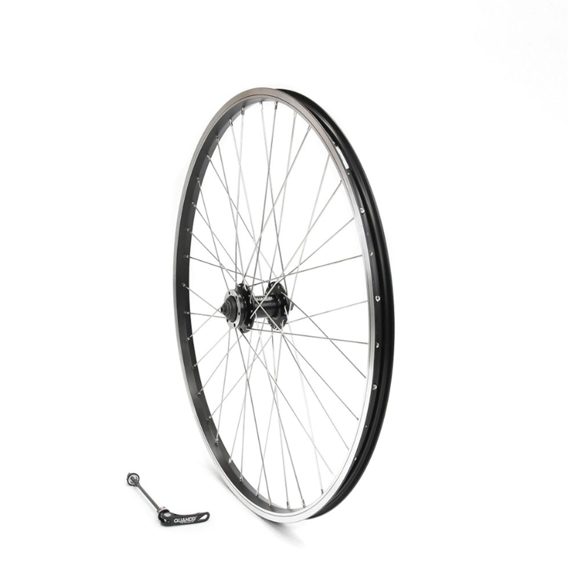 On Track Wheel 26" Front 6 Bolt Disc 36 Single Wall Black