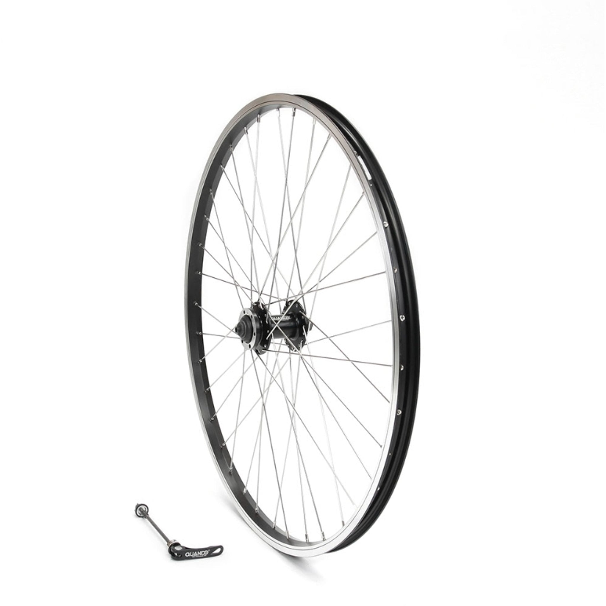 On Track Wheel 26" Front 6 Bolt Disc 36 Single Wall Black