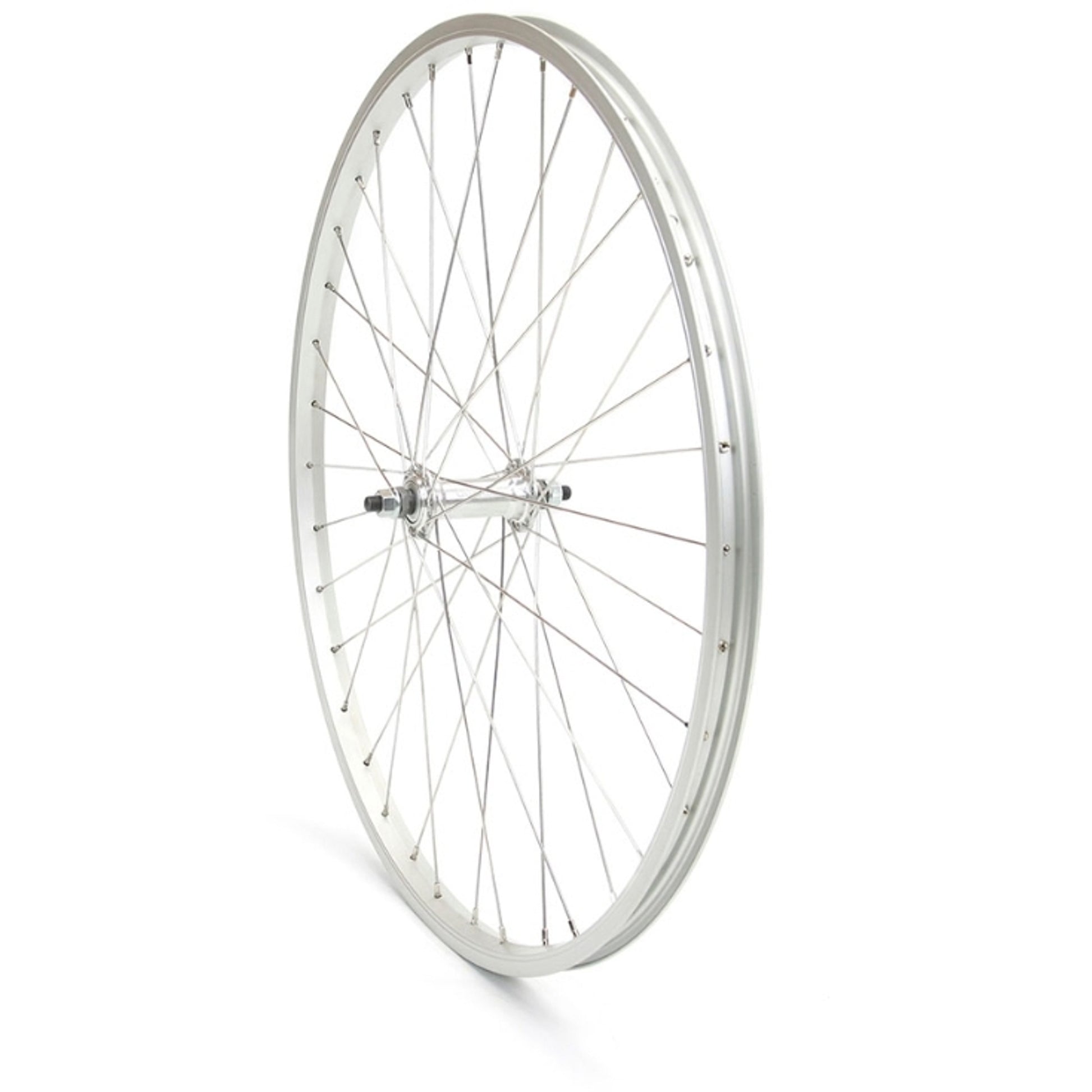 On Track Wheel 26 x 1.50 Front Alloy/Alloy Nutted Silver