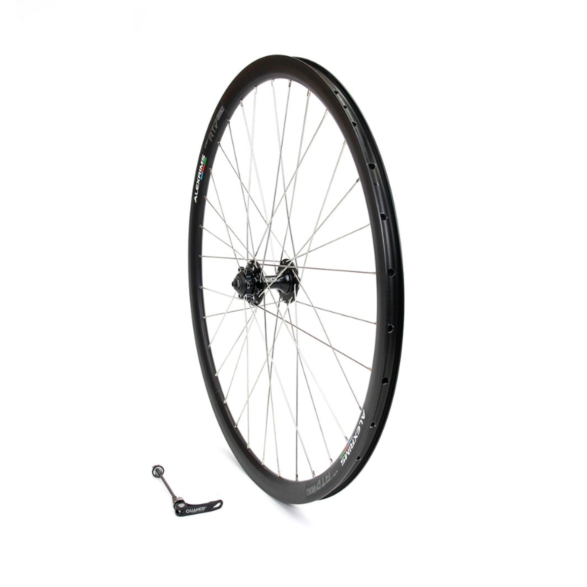 On Track Wheel 700 Front 6-Bolt Disc QR 23H Black