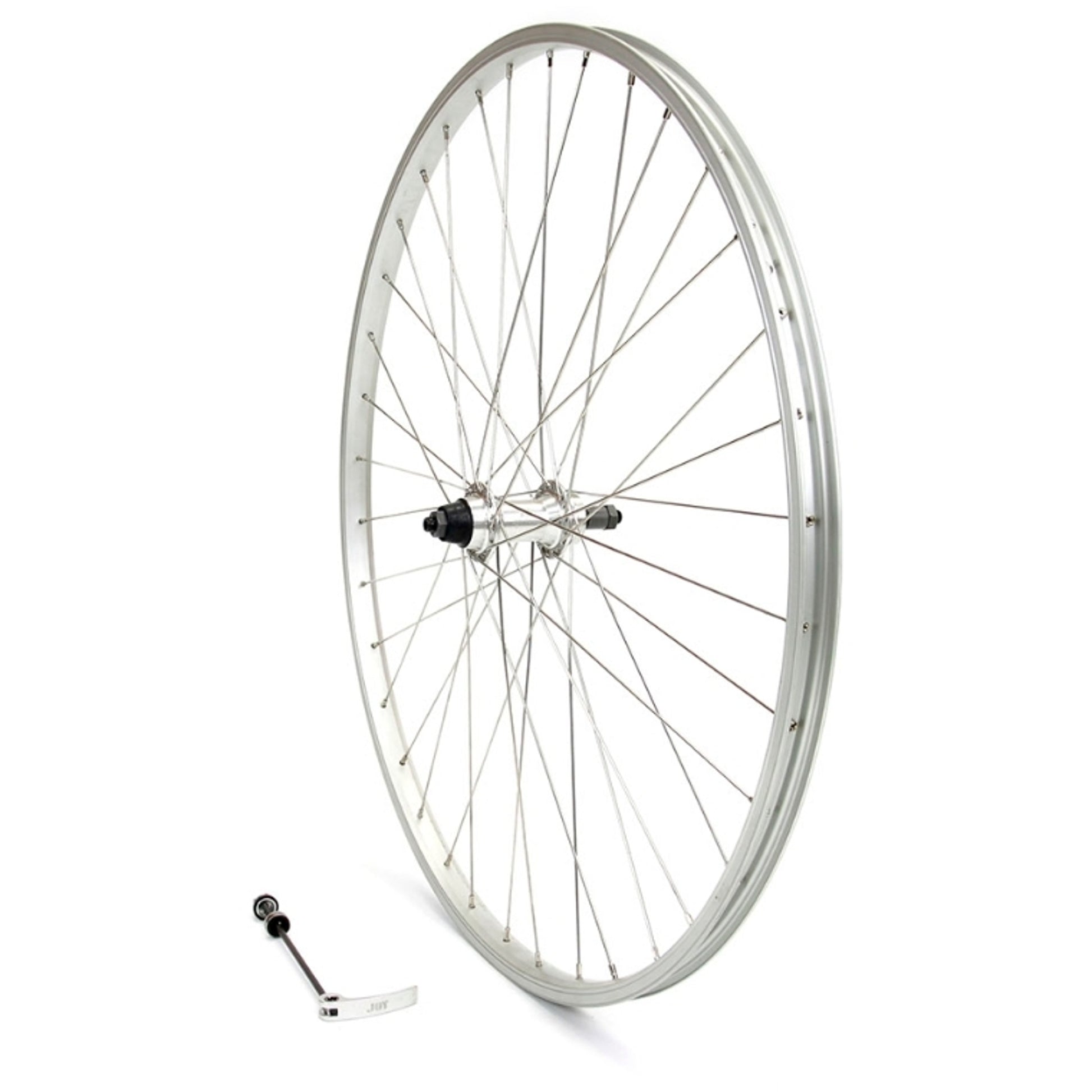 On Track Wheel 700c x 38 RR QR Screw On Silver