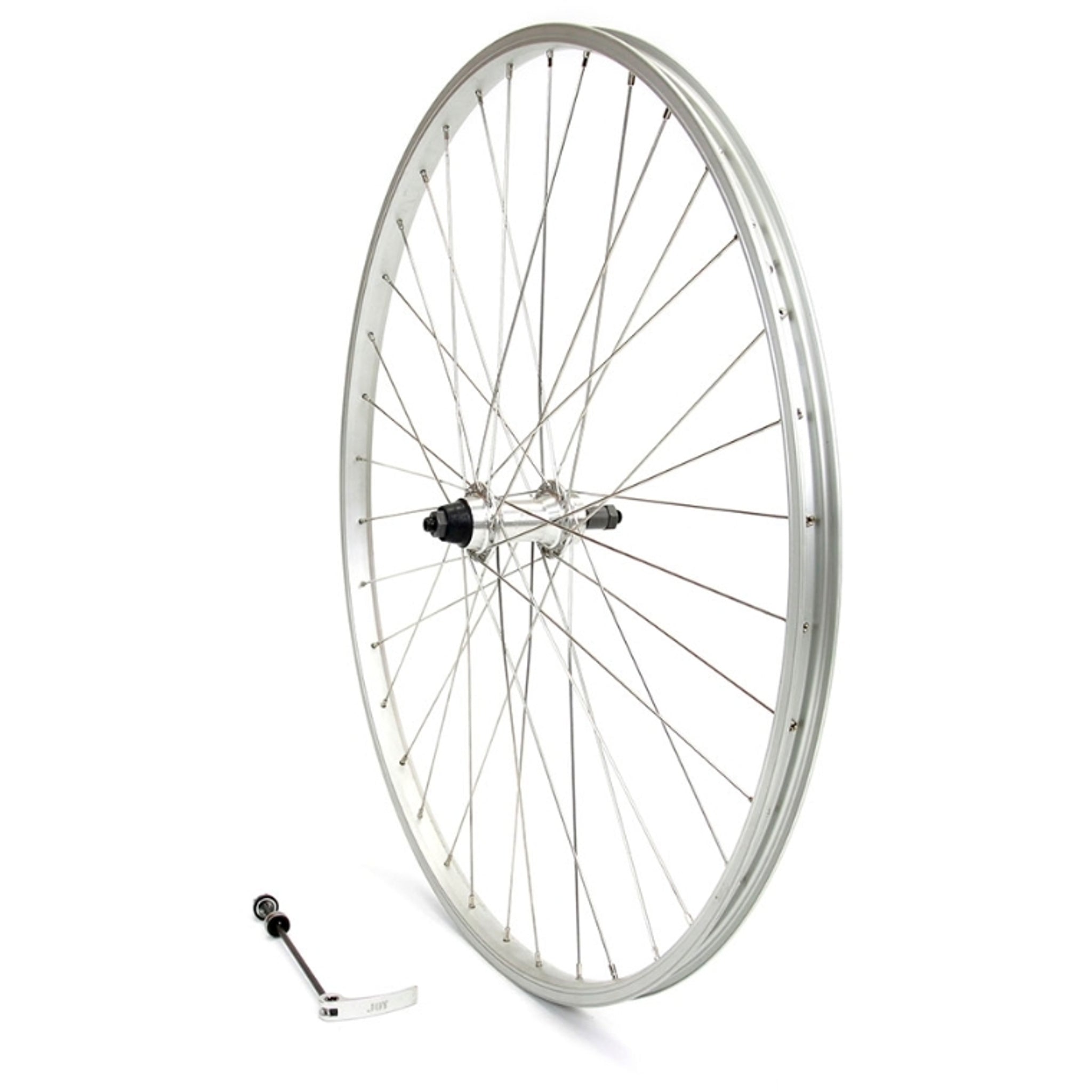 On Track Wheel 700c x 38 RR QR Screw On Silver