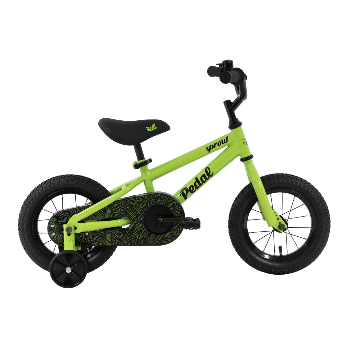 Pedal Sprout 12'' Kids Bike Green