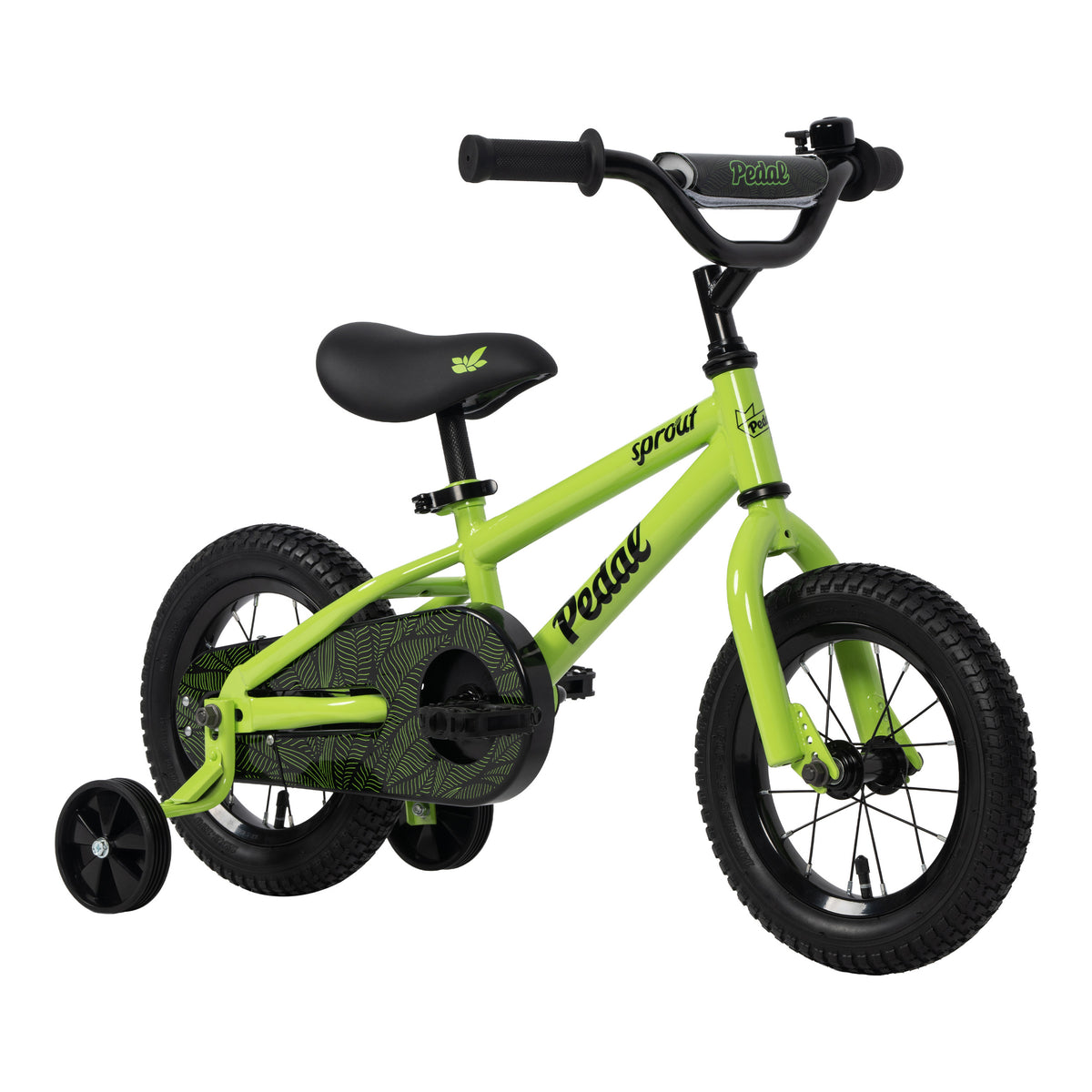 Pedal Sprout 12'' Kids Bike Green