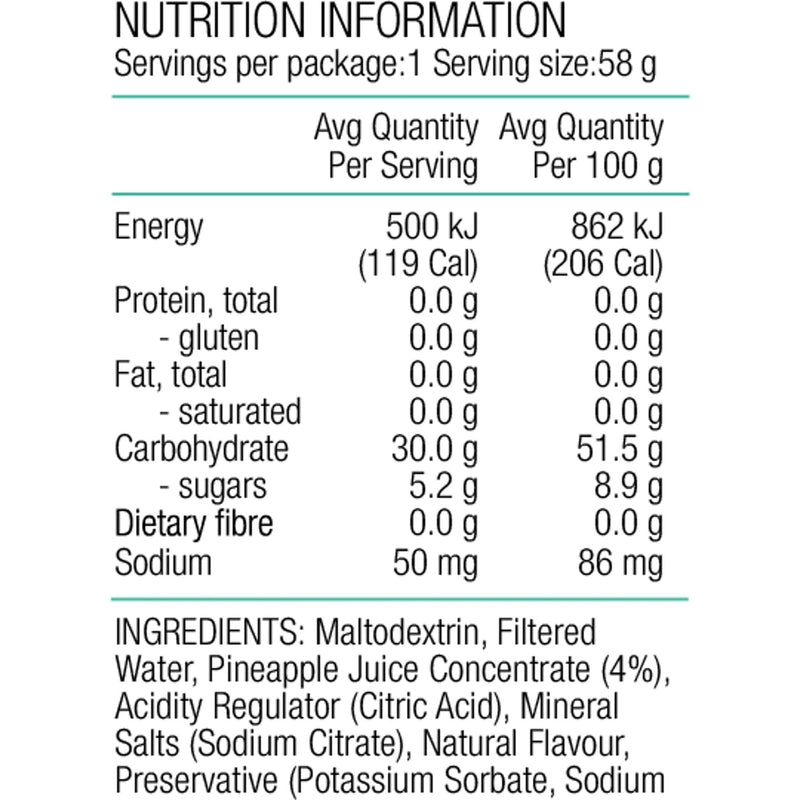 PURE Fluid Energy Gel Pineapple 50g