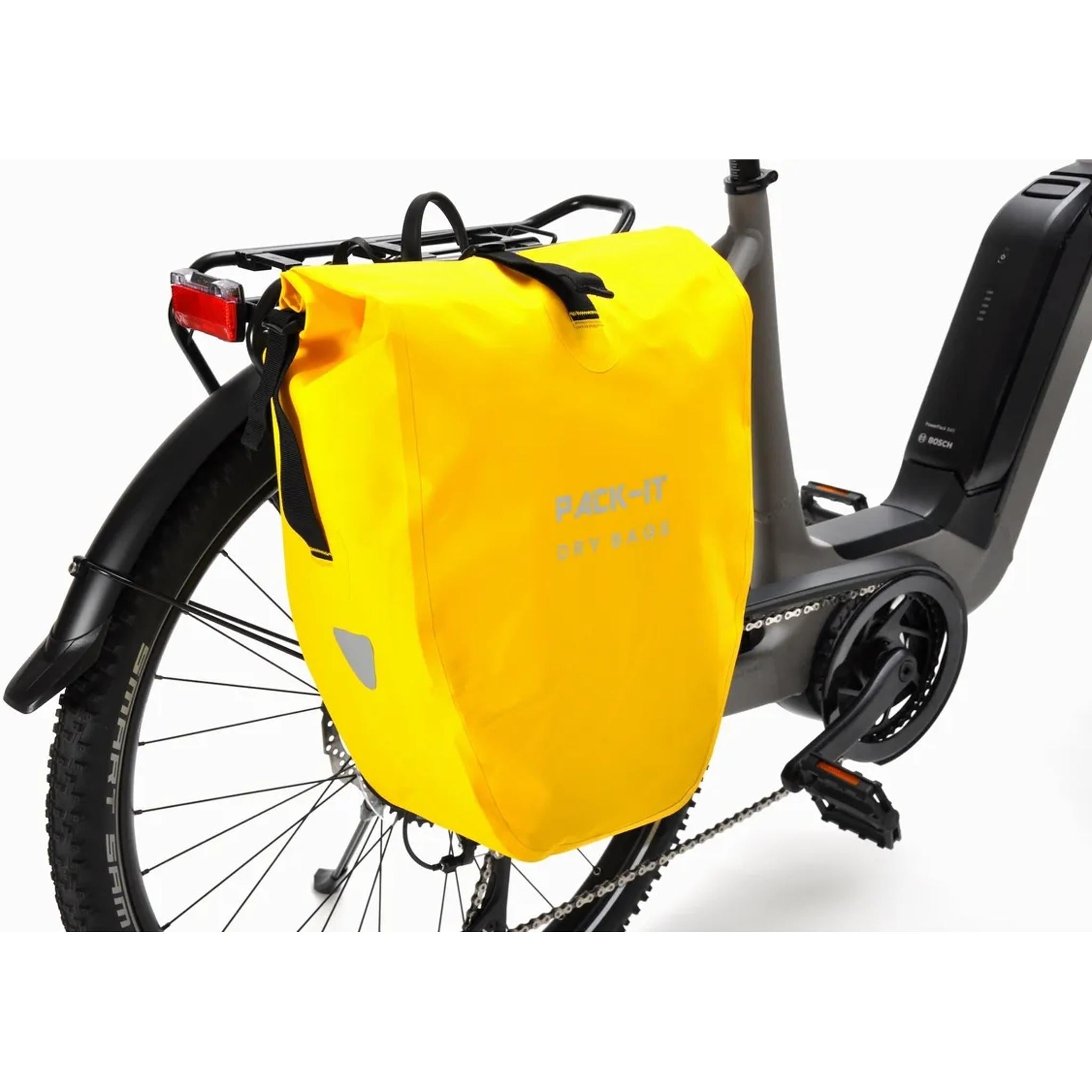 Pack-IT Drybag Waterproof Pannier 25L Yellow