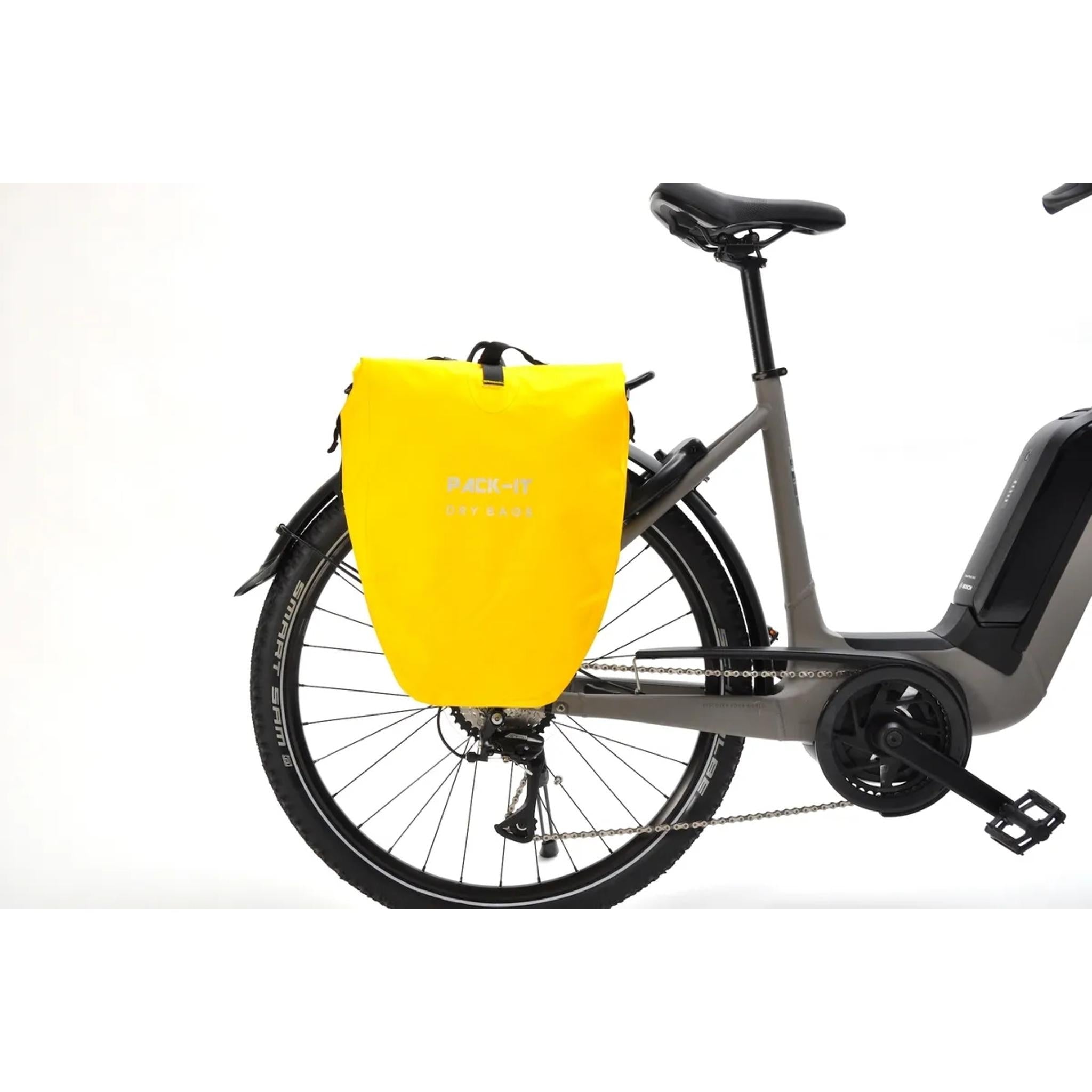 Pack-IT Drybag Waterproof Pannier 25L Yellow