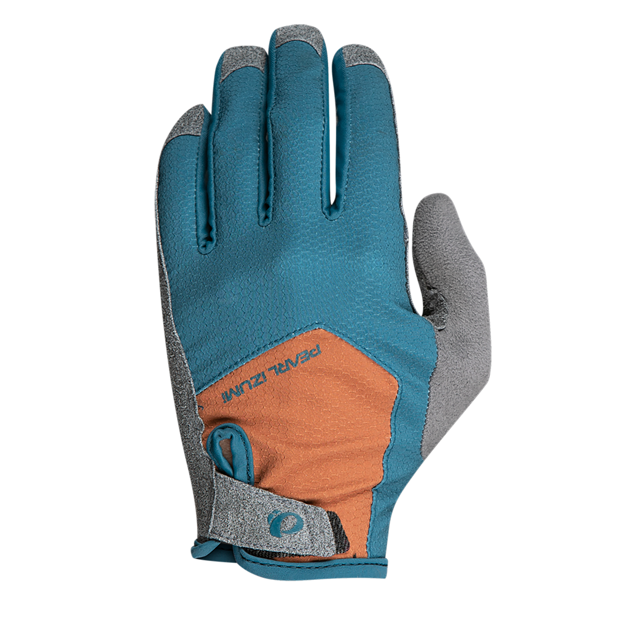 Pearl Izumi Mens Summit Full Finger Gloves Timber/Ocean Blue