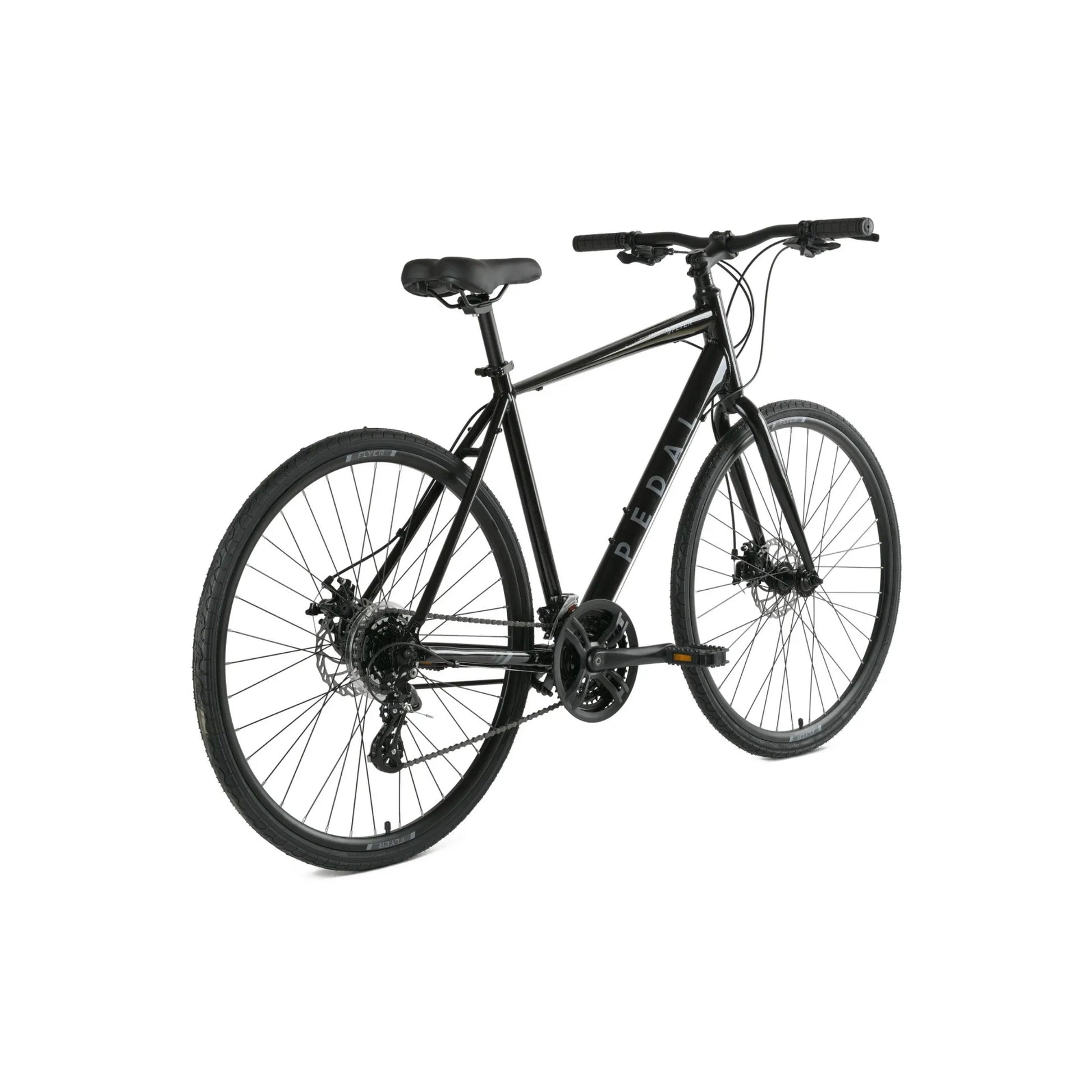 Pedal Flyer Hybrid Bike Black
