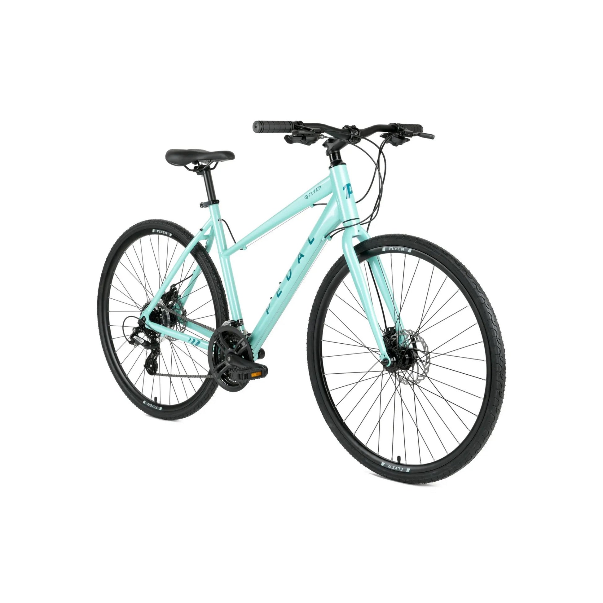 Pedal Flyer Hybrid Bike Trapeze Light Green