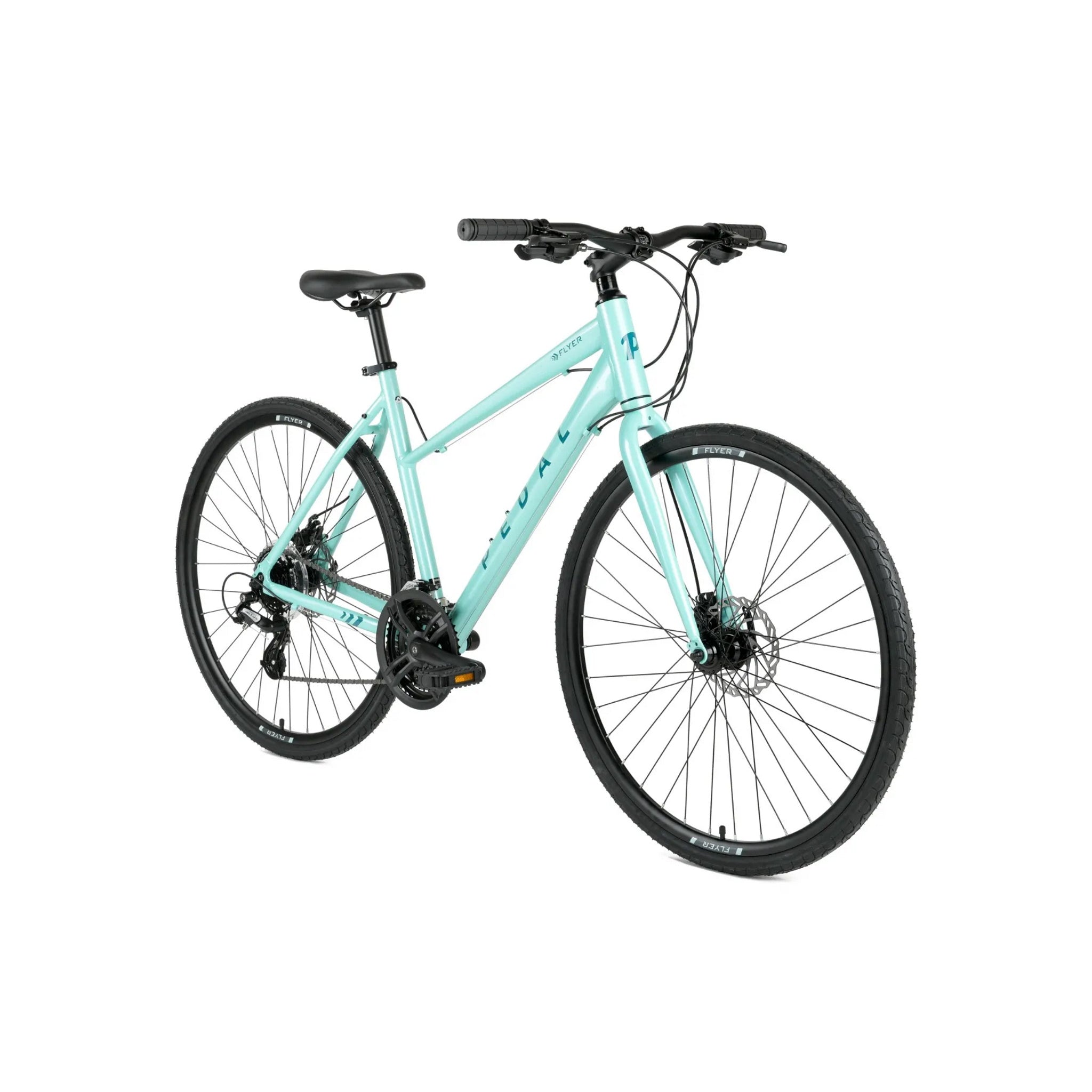 Pedal Flyer Hybrid Bike Trapeze Light Green