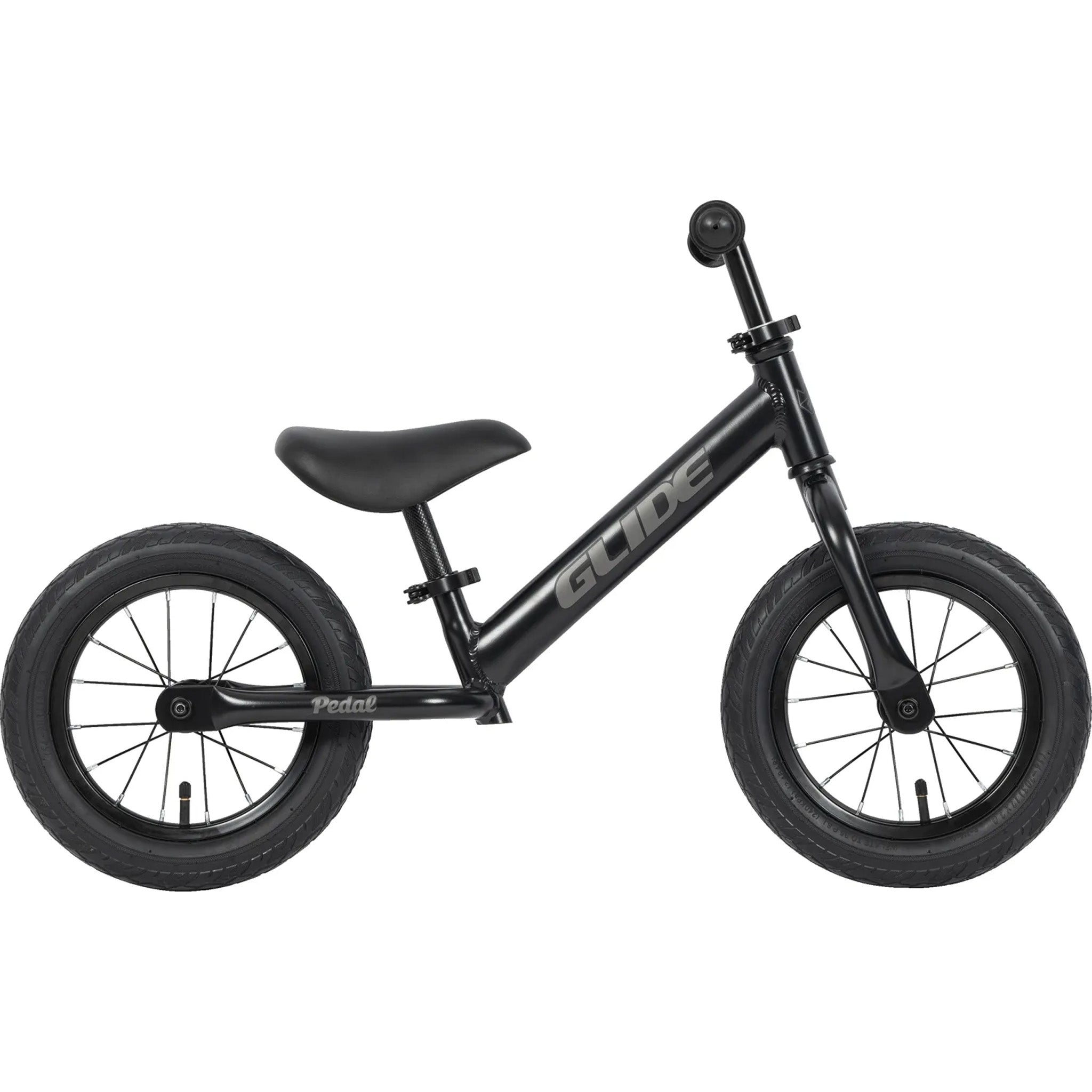 Pedal Glide 2 PT Kids Balance Bike Midnight Black