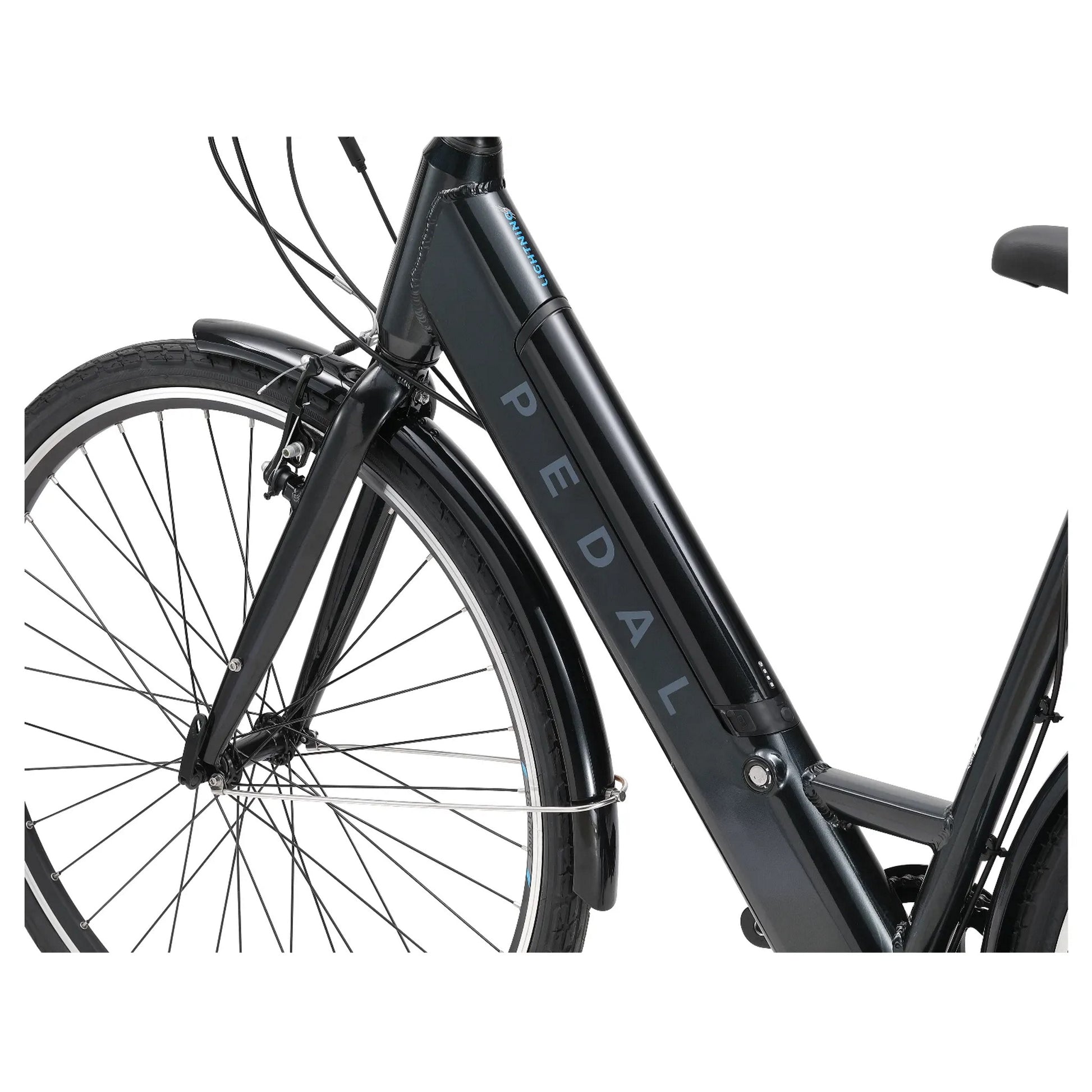 Pedal Lightning ST Electric Bike 27.5" Wheels 374Wh Battery Black