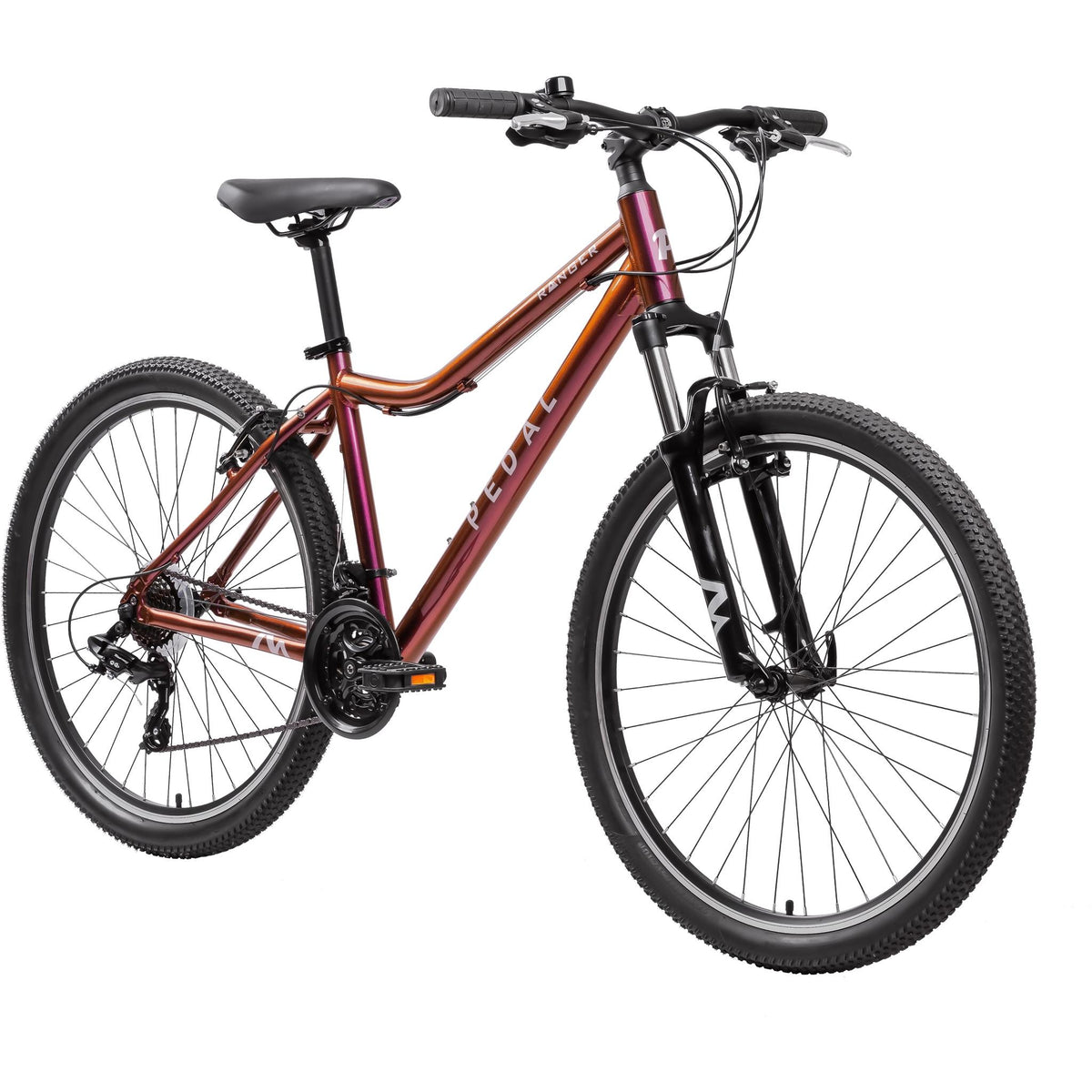 Pedal Ranger 4 Trapeze Mountain Bike Gloss Chilli – 99bikes.co.nz