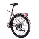 Pedal Galaxy Electric Hybrid Bike 374Wh Battery Silver