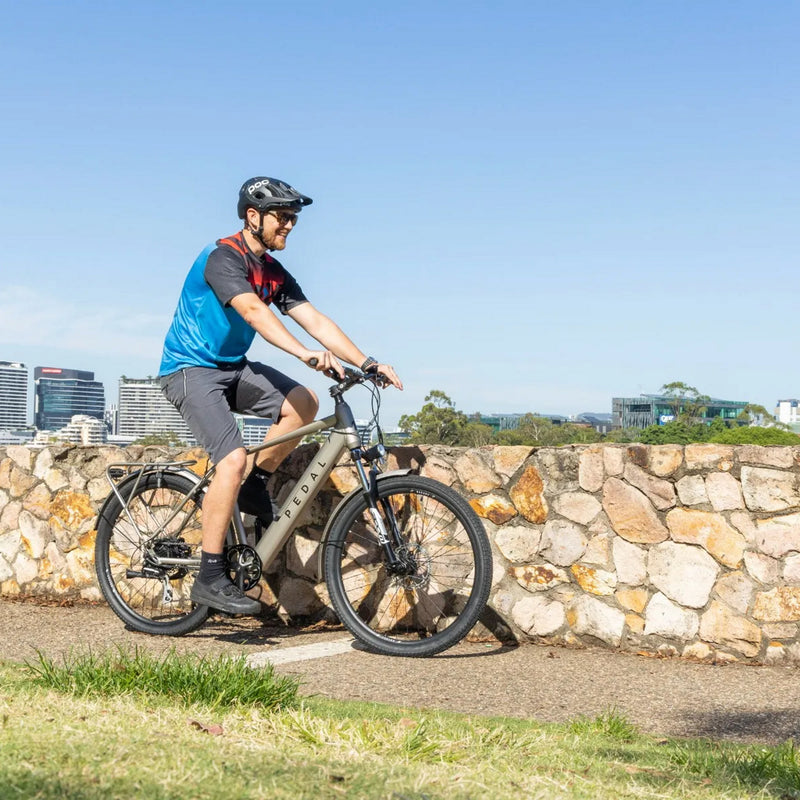Pedal Galaxy Electric Bike 374Wh Battery Silver