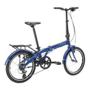 Pedal Met Folding Bike Navy Blue