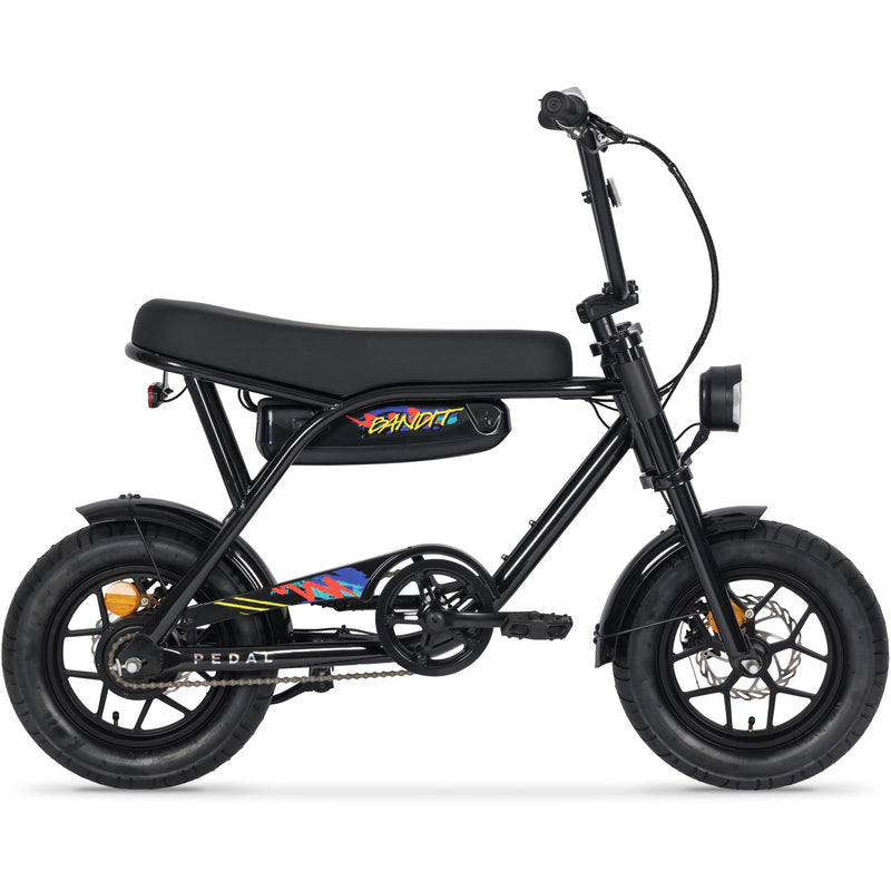 Pedal Bandit Mini 14" Electric Fat Tyre Bike Black