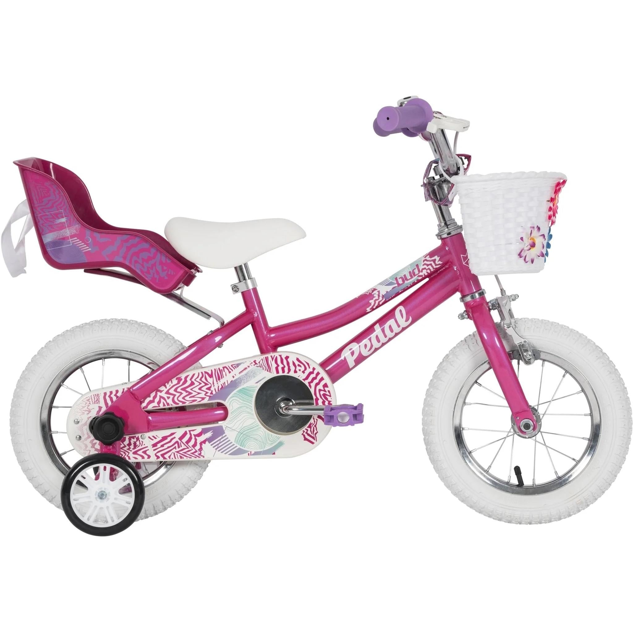 Pedal Bud 12" Kids Bike Pink