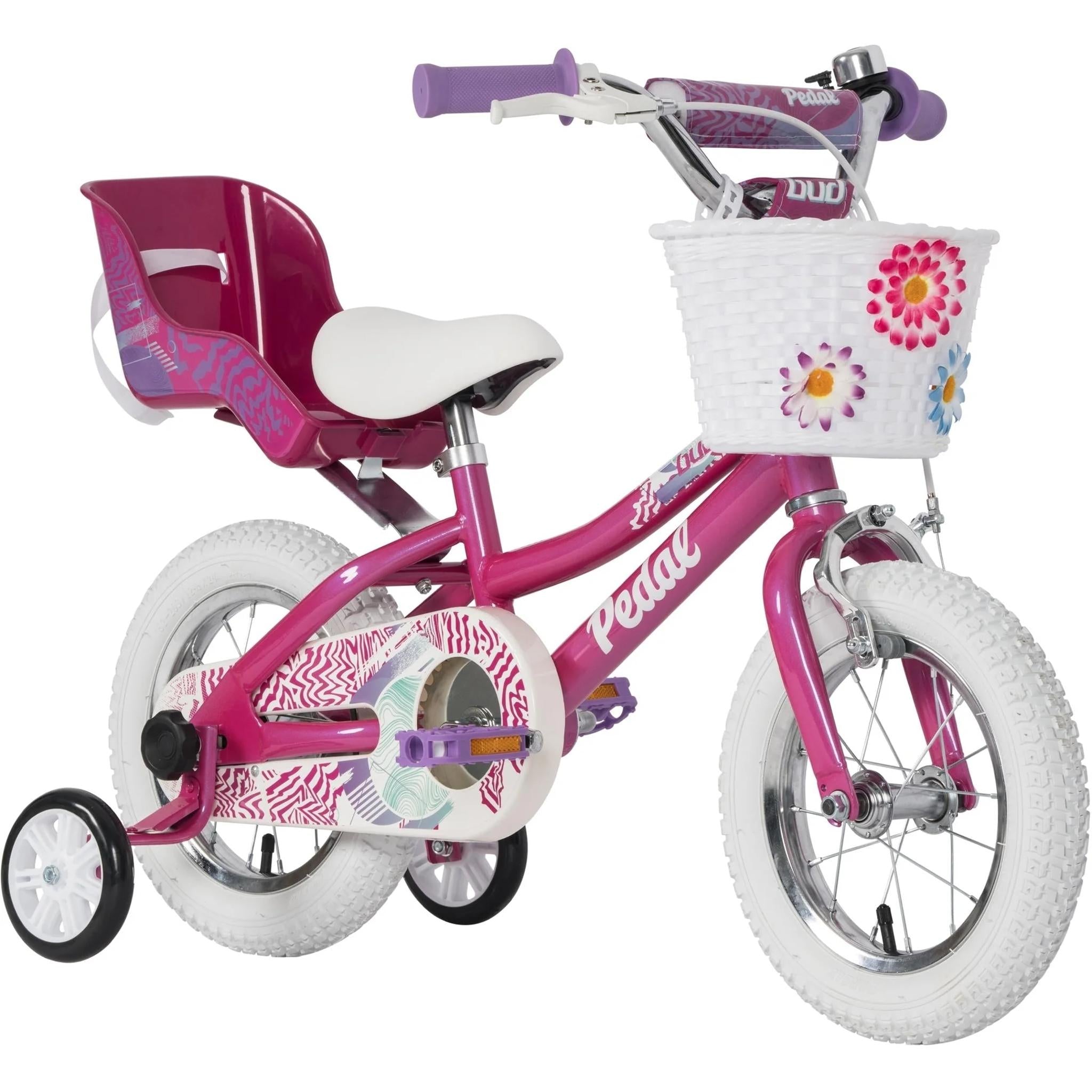 Pedal Bud 12" Kids Bike Pink