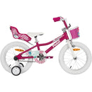 Pedal Hoot Alloy 16" Kids Bike Pink/White