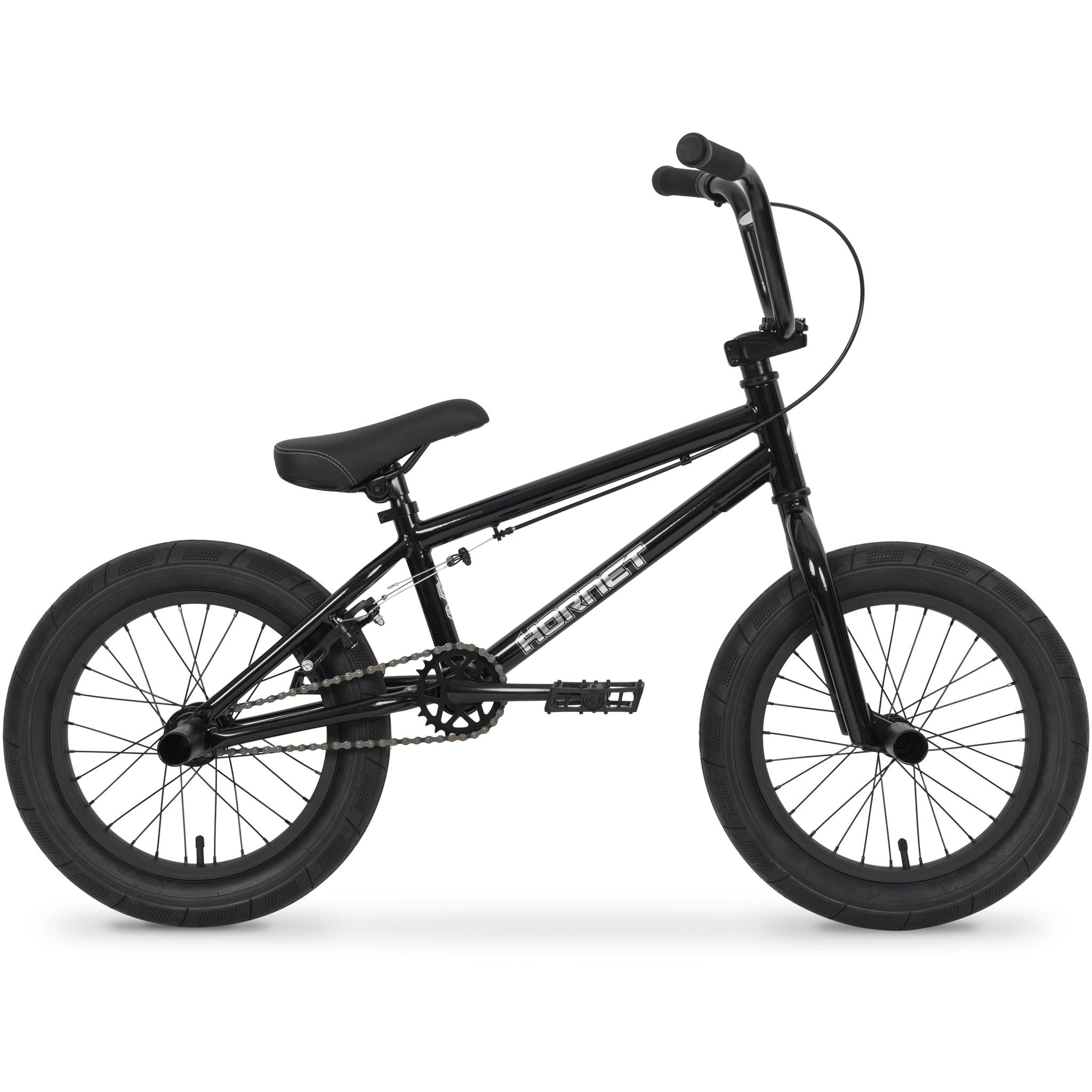Pedal Hornet 2 16" Kids BMX Bike Gloss Black