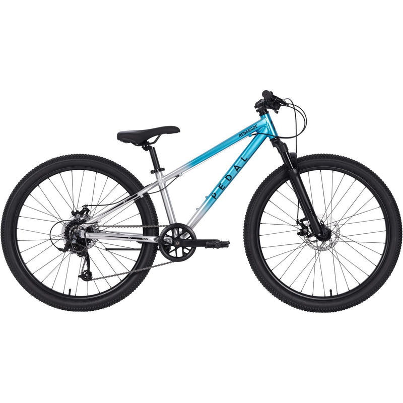 Pedal Renegade 26" Kids Mountain Bike Teal/Silver Fade