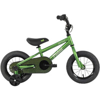 Pedal Sprout 12'' Kids Bike Green/Silver