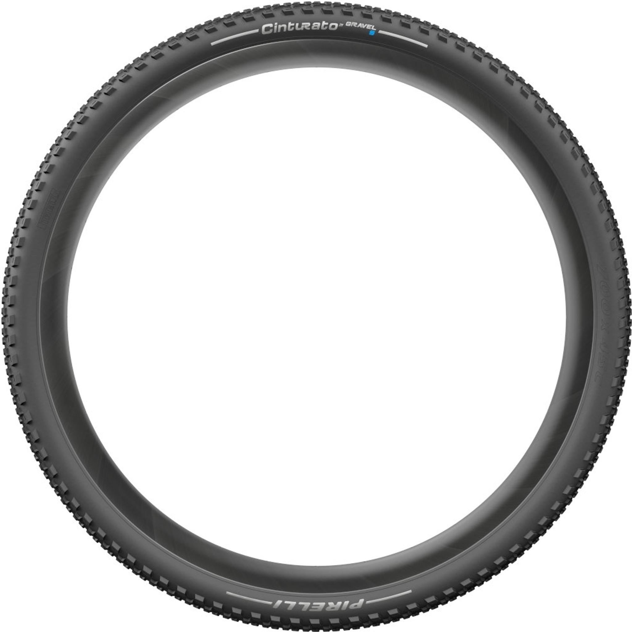 Pirelli Cinturato TechWall SpeedGrip TLR Gravel Tyre 700 x 45c Black/Silver