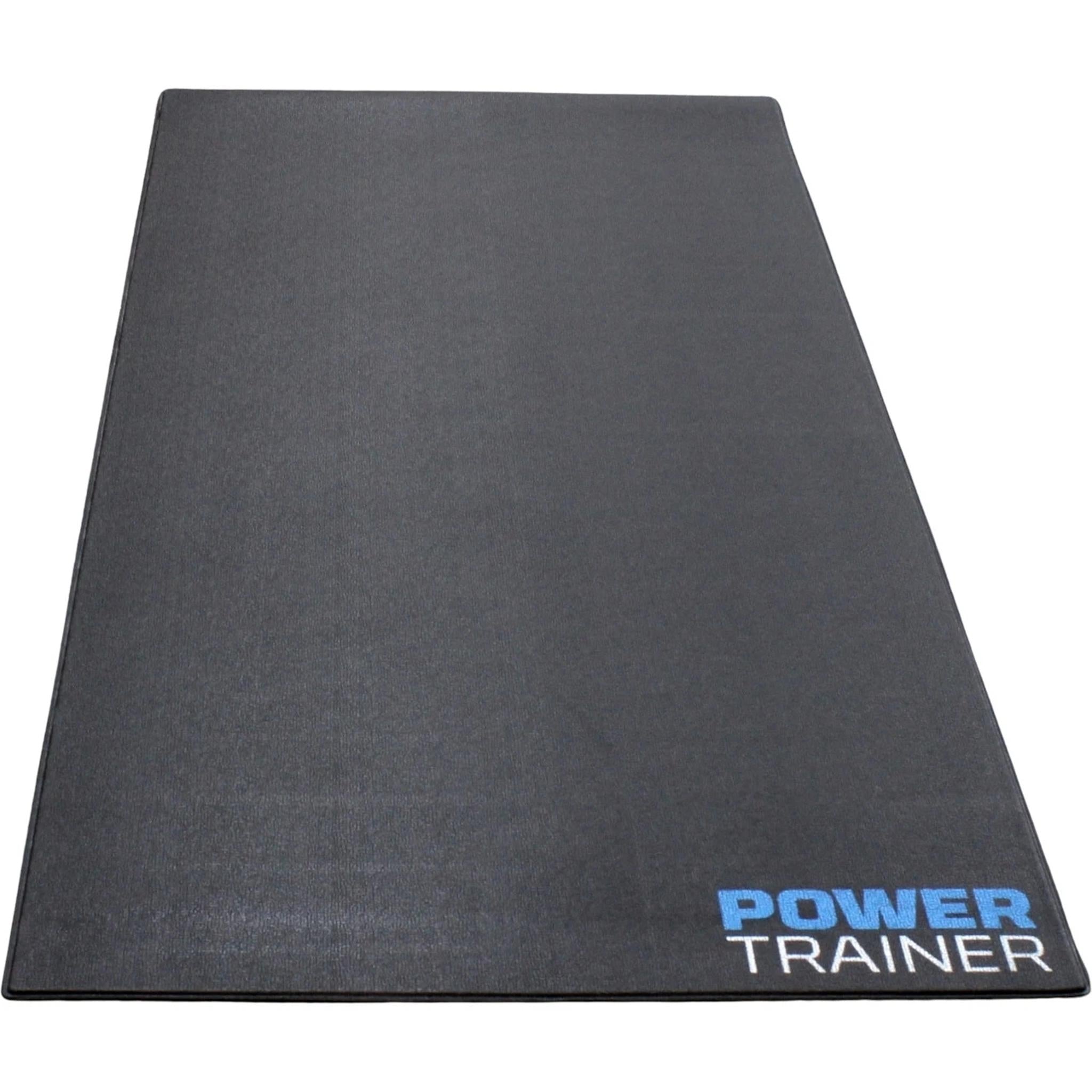Power Trainer Indoor Trainer Mat 200 x 90cm Black