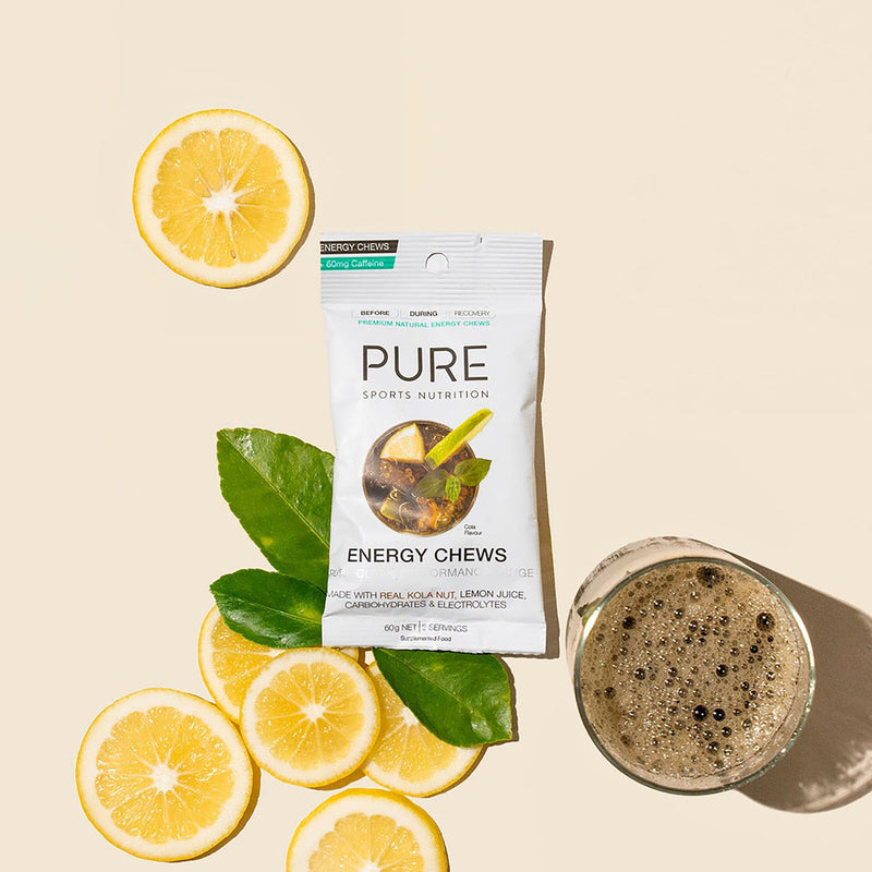 Pure Energy Chews Cola + Caffeine 60g