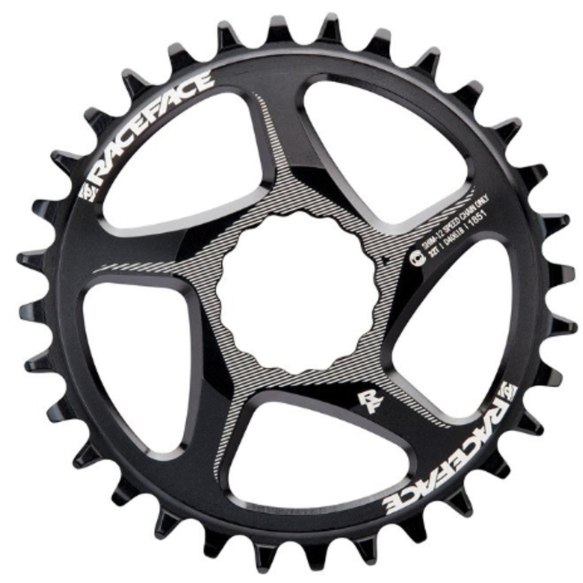 Race Face Cinch Chainring DM 32T Shimano 12sp Black