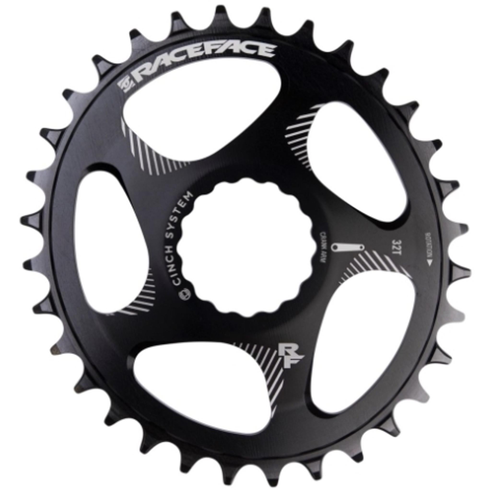 Race Face Cinch Chainring Oval DM 30T Black