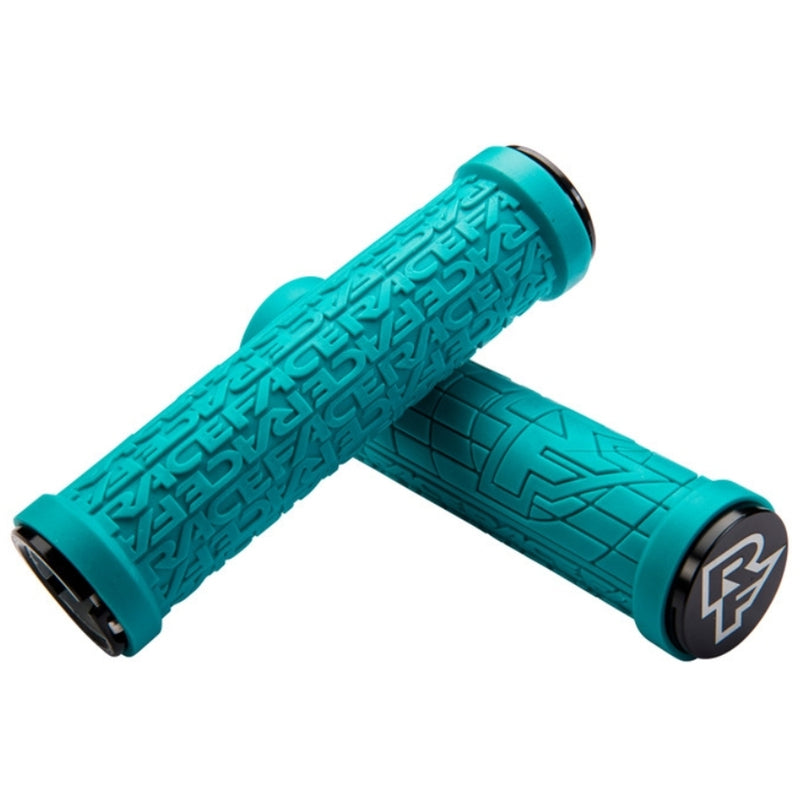 Race Face Grips Grippler 30mm Lock On Turquoise
