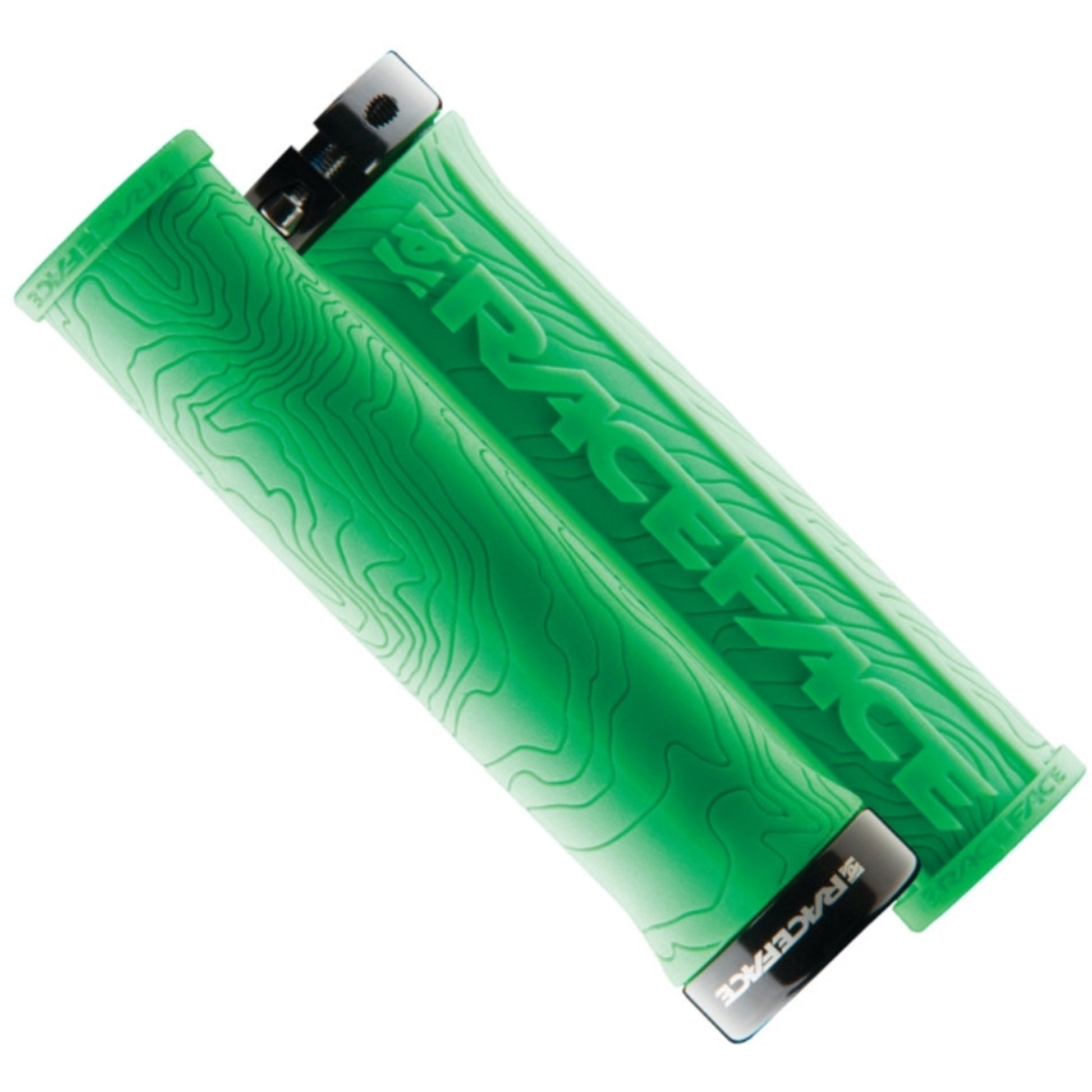 Race Face Grips Half Nelson Single Lock On Green