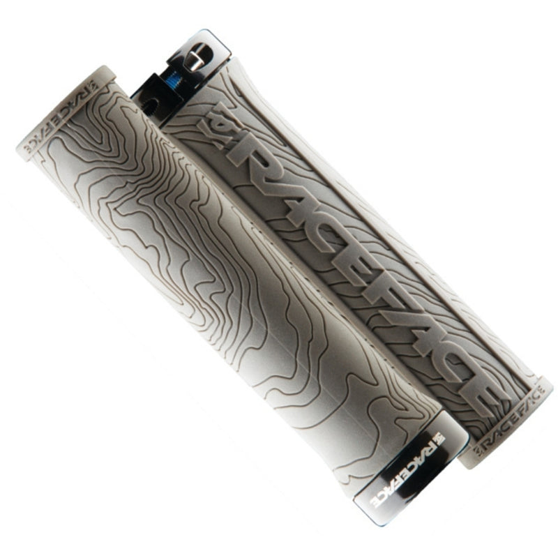 Race Face Grips Half Nelson Single Lock On Grey