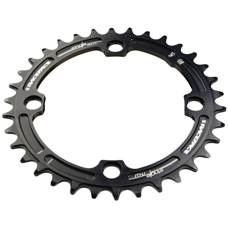Race Face Chainring Single Narrow Wide 104X34T Black