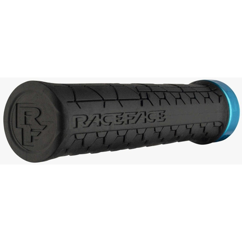 Race Face Getta Grip Lock On Grips 33mm Black/Turquoise