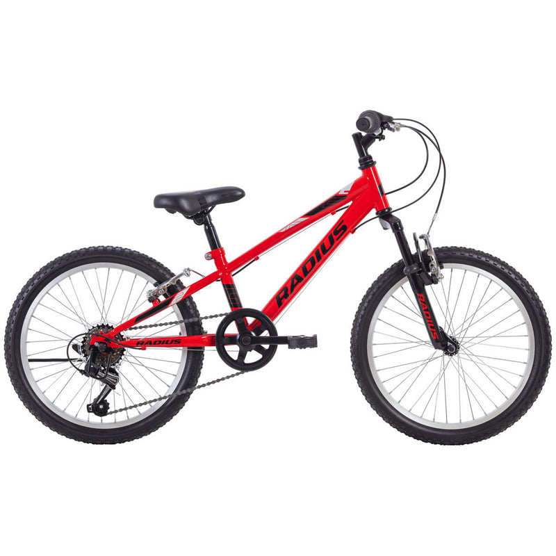 Radius Toughrunner 20" Kids Mountain Bike Red/Black/Silver
