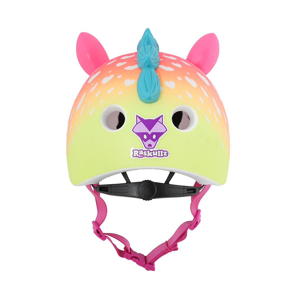 Raskullz Super Rainbow Unicorn Child Pink Helmet