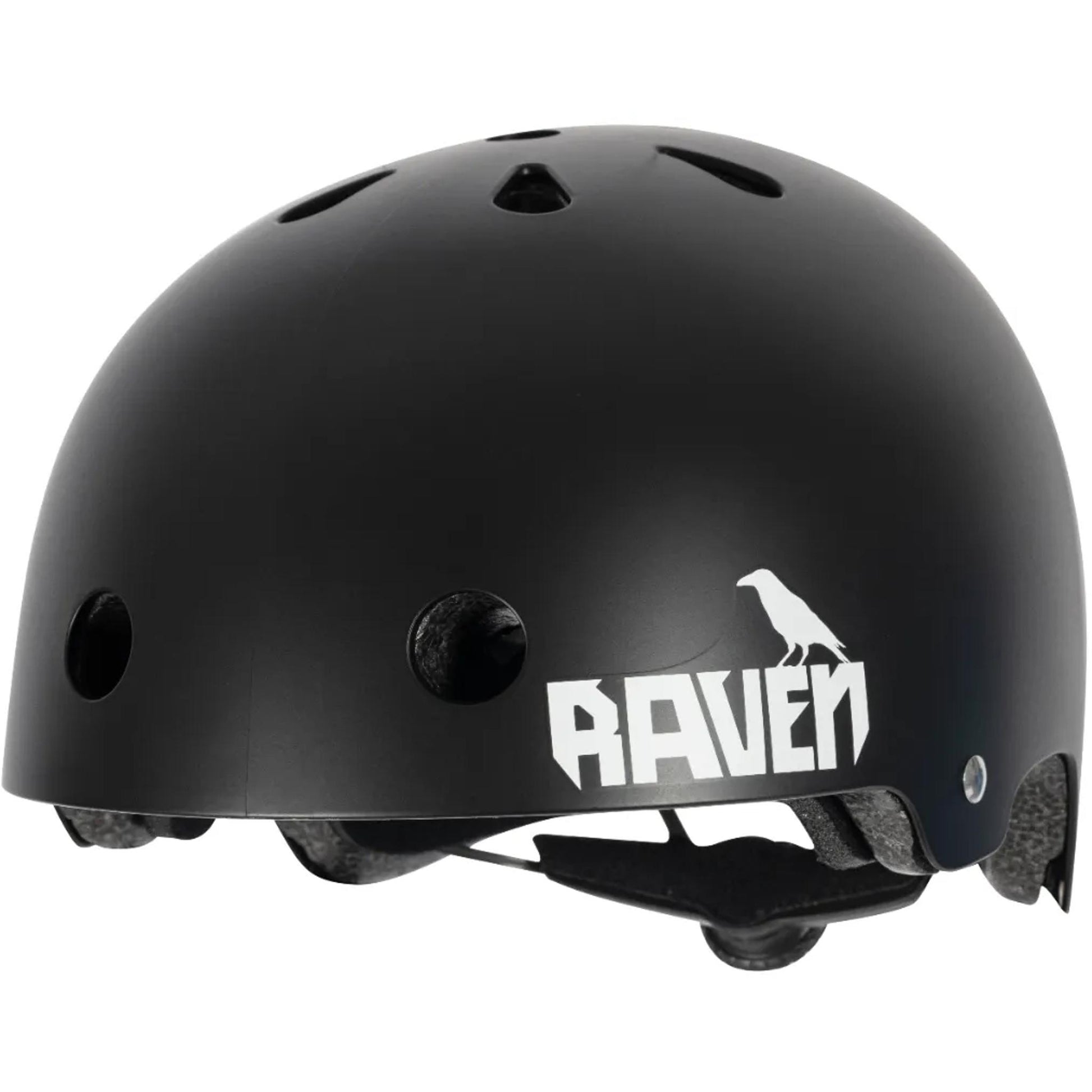 Raven BMX Helmet Satin Black