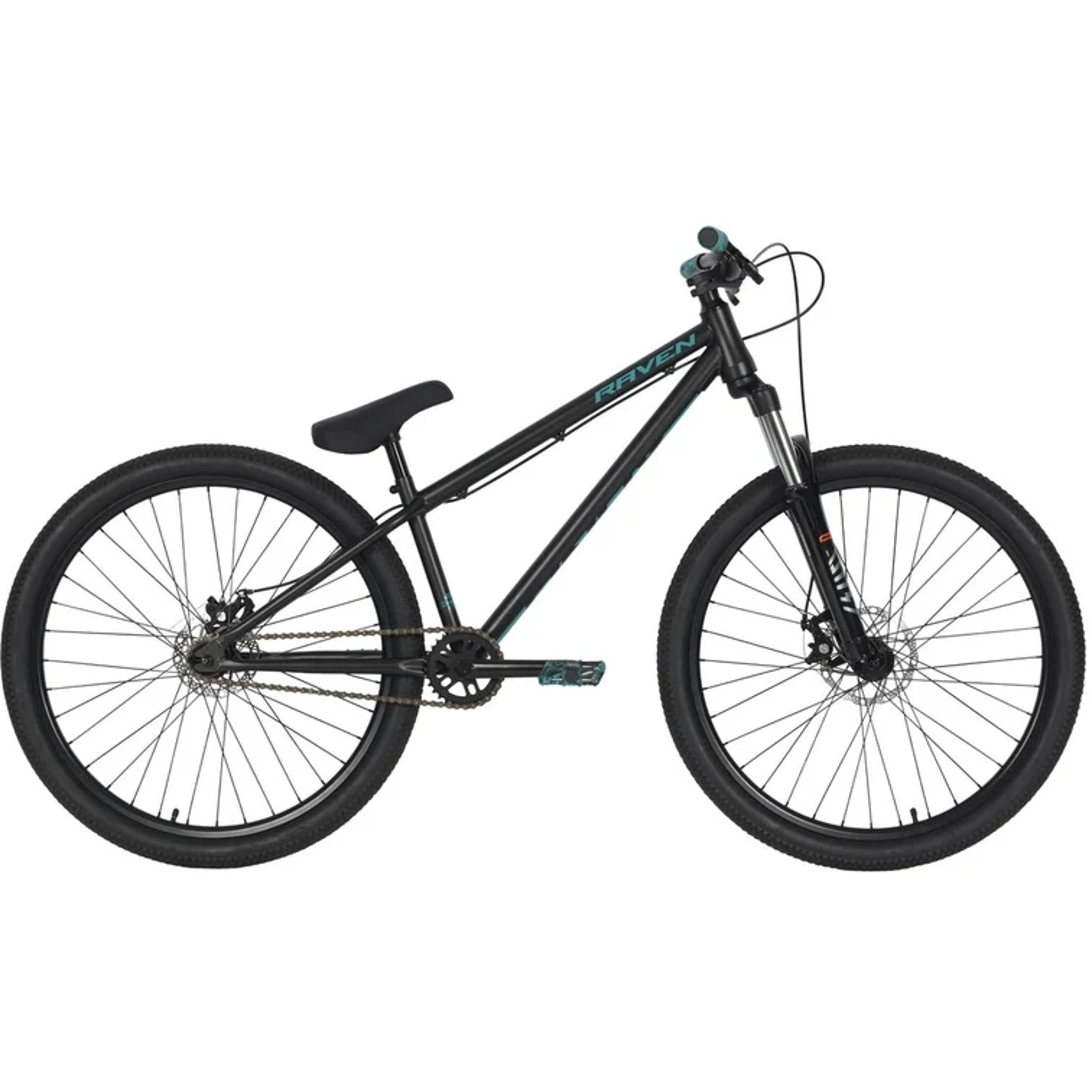 Raven 26'' ONYX Dirt Jumper Bike Satin Black